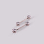 Piercing Pezón Nix Plateado - Helix Body Jewelry - Tienda Online de Piercings