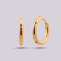 Candonga dorada en Titanio - Sagitary - Helix Body Jewelry - Tienda Online de Piercings
