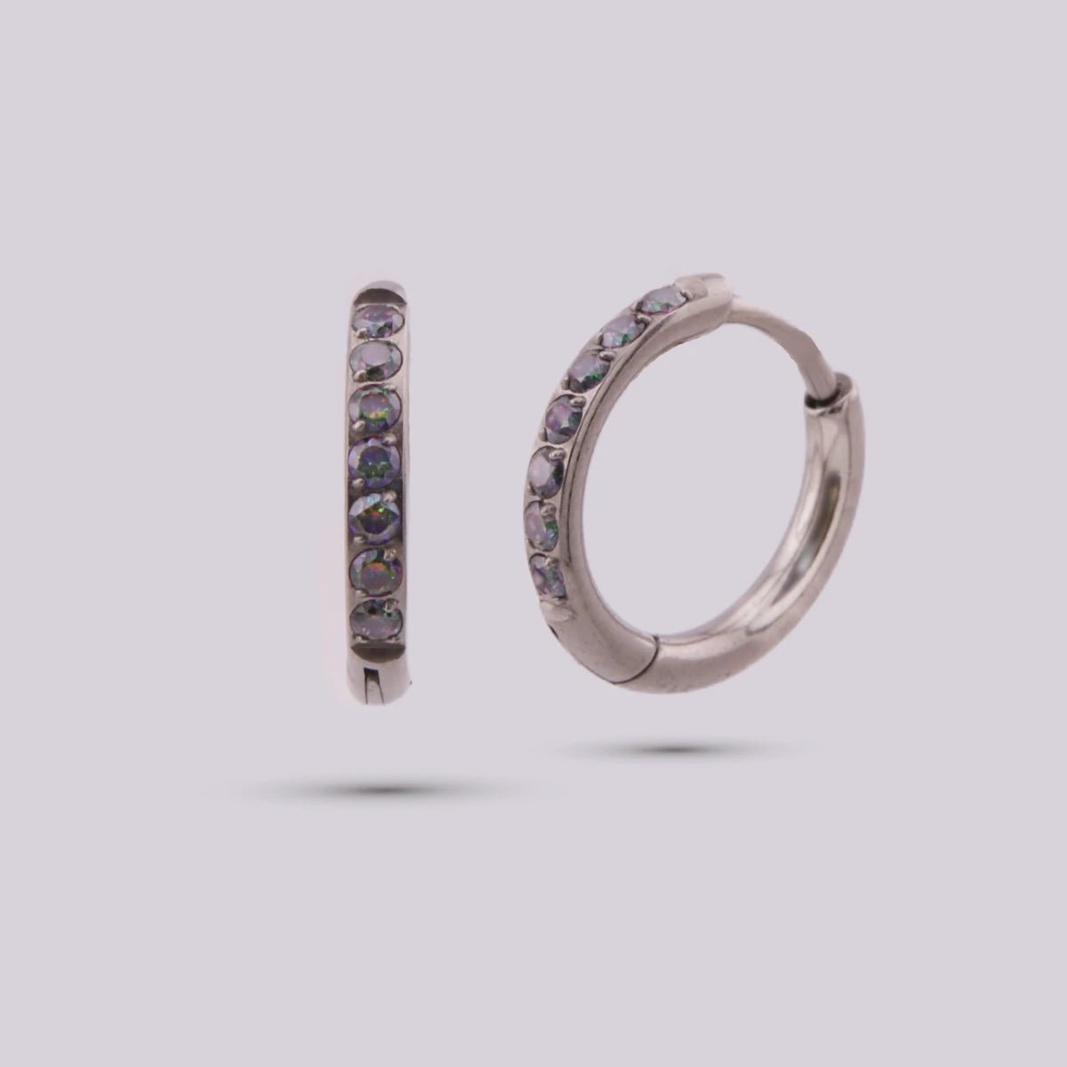 Candonga para Lóbulo en Titanio - VM - Helix Body Jewelry - Tienda Online de Piercings