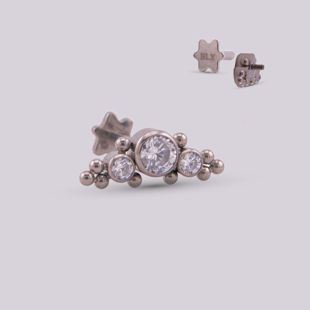 Joya para piercing de oreja - Isis - Helix Body Jewelry - Tienda Online de Piercings