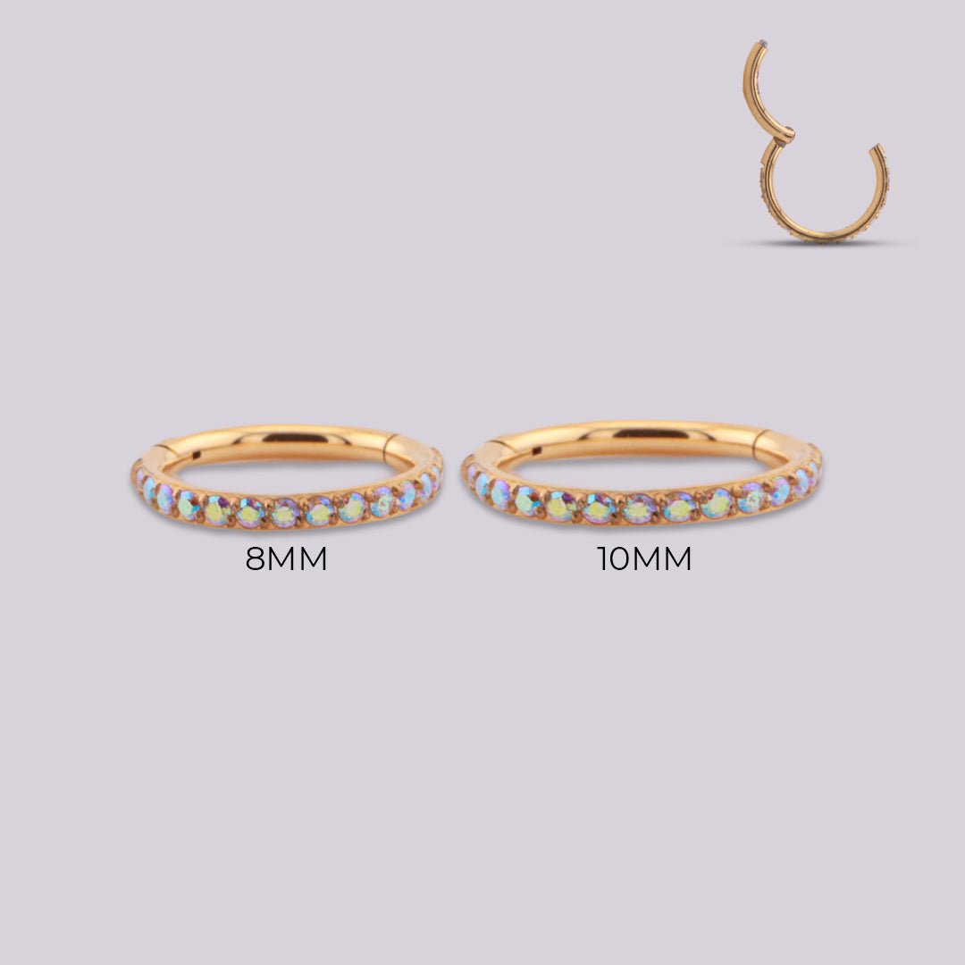 Aro en titanio Iris - Helix Body Jewelry - Tienda Online de Piercings