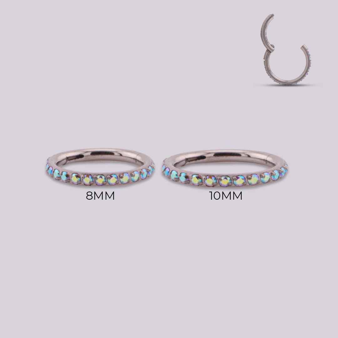 Aro en titanio Iris - Helix Body Jewelry - Tienda Online de Piercings