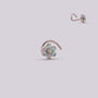 Piercings Nostril Flor Opalo - Helix Body Jewelry - Tienda Online de Piercings