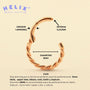 Luxury Trenza | Oro 14k - Helix Body Jewelry - Tienda Online de Piercings
