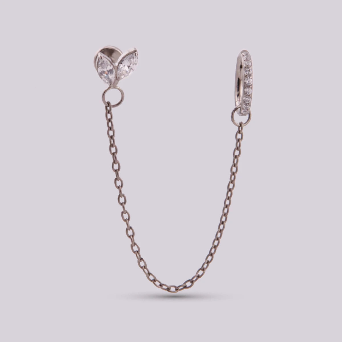 Conch piercing cadena