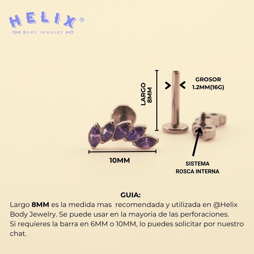 Joya para piercing - Ángel - Helix Body Jewelry - Tienda Online de Piercings