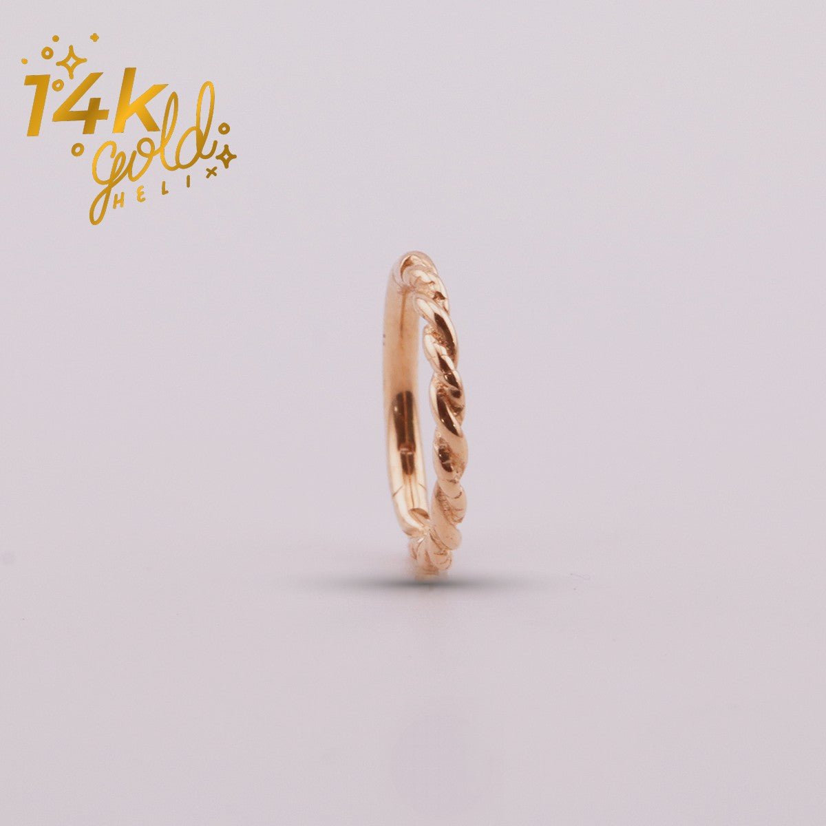 Luxury Trenza | Oro 14k - Helix Body Jewelry - Tienda Online de Piercings