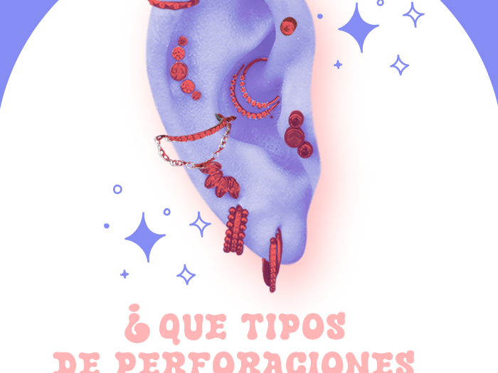 ¿Qué tipos de perforaciones existen para la oreja? - Helix Body Jewelry - Tienda Online de Piercings