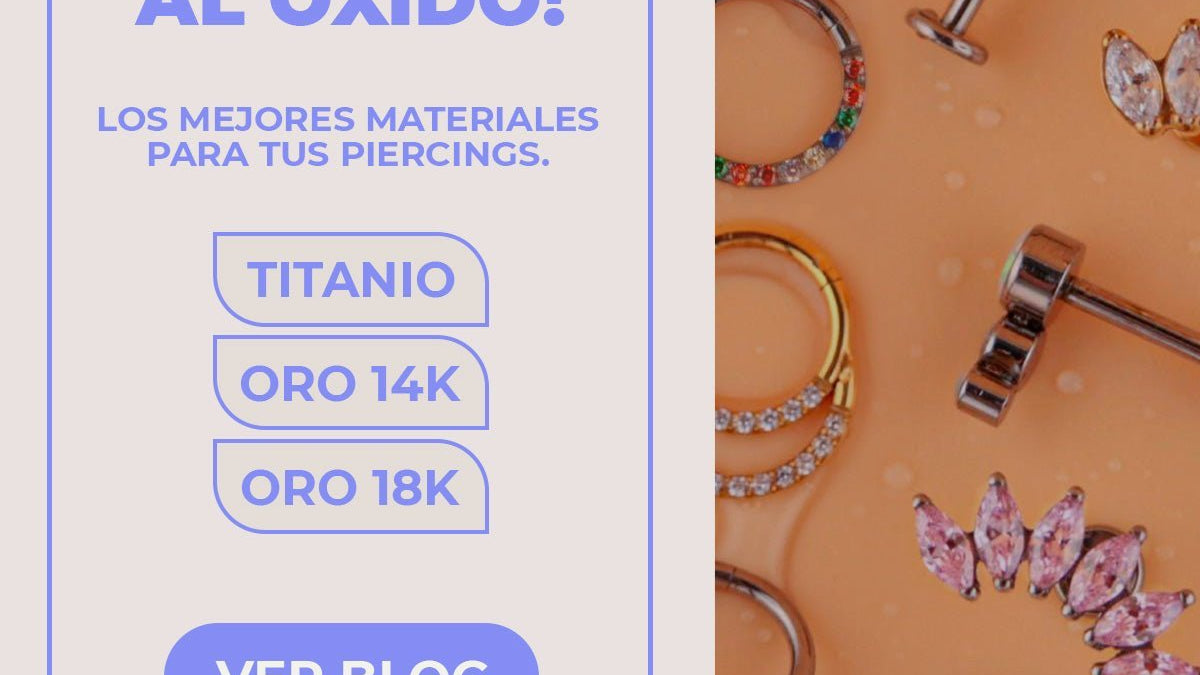 Materiales seguros y de lujo para perforaciones iniciales - Helix Body Jewelry - Tienda Online de Piercings