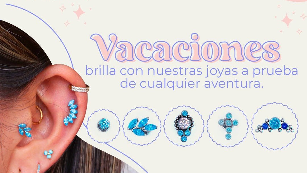 Brilla bajo el sol: Joyas irresistibles para un verano inolvidable - Helix Body Jewelry - Tienda Online de Piercings