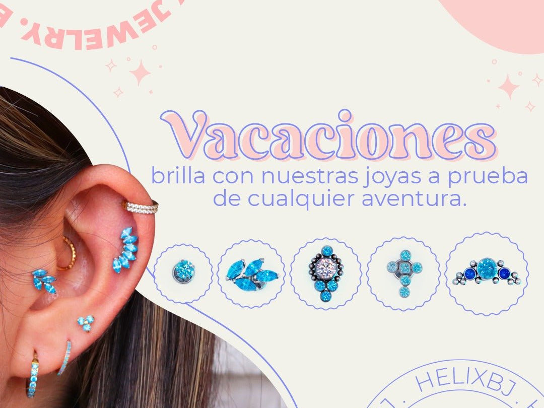 Brilla bajo el sol: Joyas irresistibles para un verano inolvidable - Helix Body Jewelry - Tienda Online de Piercings