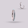 Aro Aqua - Helix Body Jewelry - Tienda Online de Piercings
