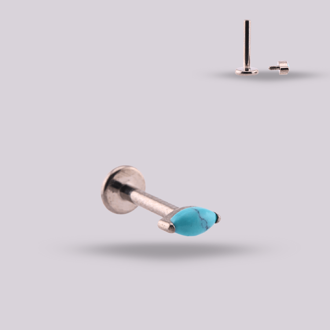 Piercing con piedras - Noa - Helix Body Jewelry - Tienda Online de Piercings