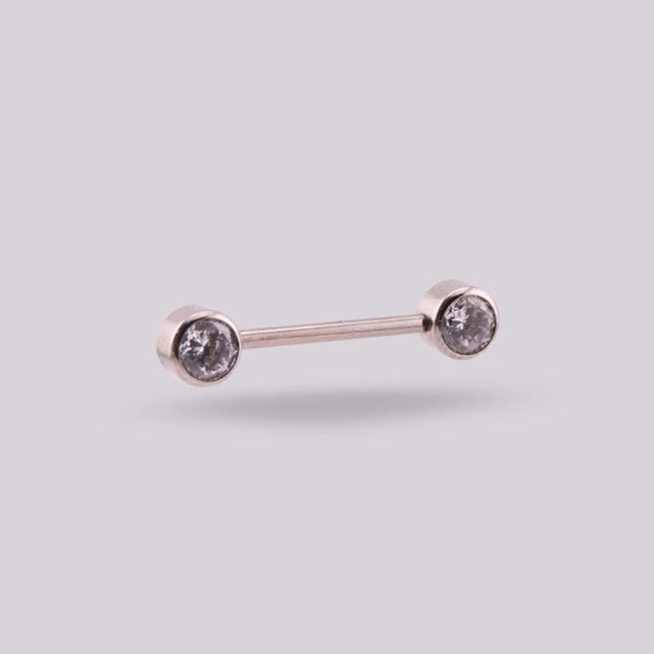 Piercing Pezón Nix Plateado - Helix Body Jewelry - Tienda Online de Piercings