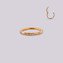 Aro para piercing oreja Lizz - Helix Body Jewelry - Tienda Online de Piercings