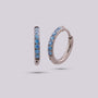 Candonga para Lóbulo en Titanio - Blue - Helix Body Jewelry - Tienda Online de Piercings