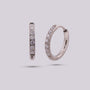 Candonga para Lóbulo en Titanio - Clear - Helix Body Jewelry - Tienda Online de Piercings
