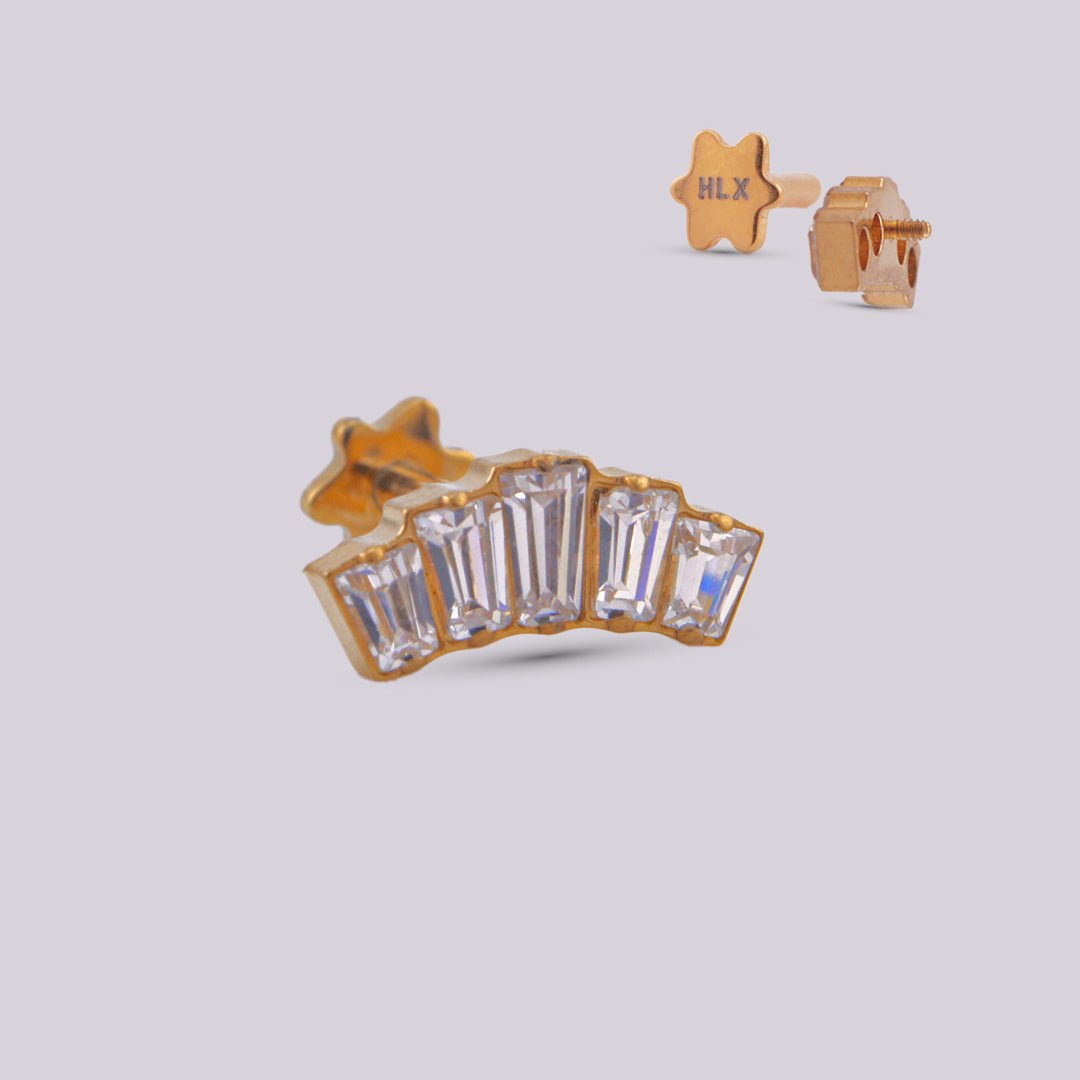 Labret para Zona Helix - Diana - Helix Body Jewelry - Tienda Online de Piercings