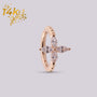 Joya para oreja en Oro Luxury Adara - Helix Body Jewelry - Tienda Online de Piercings