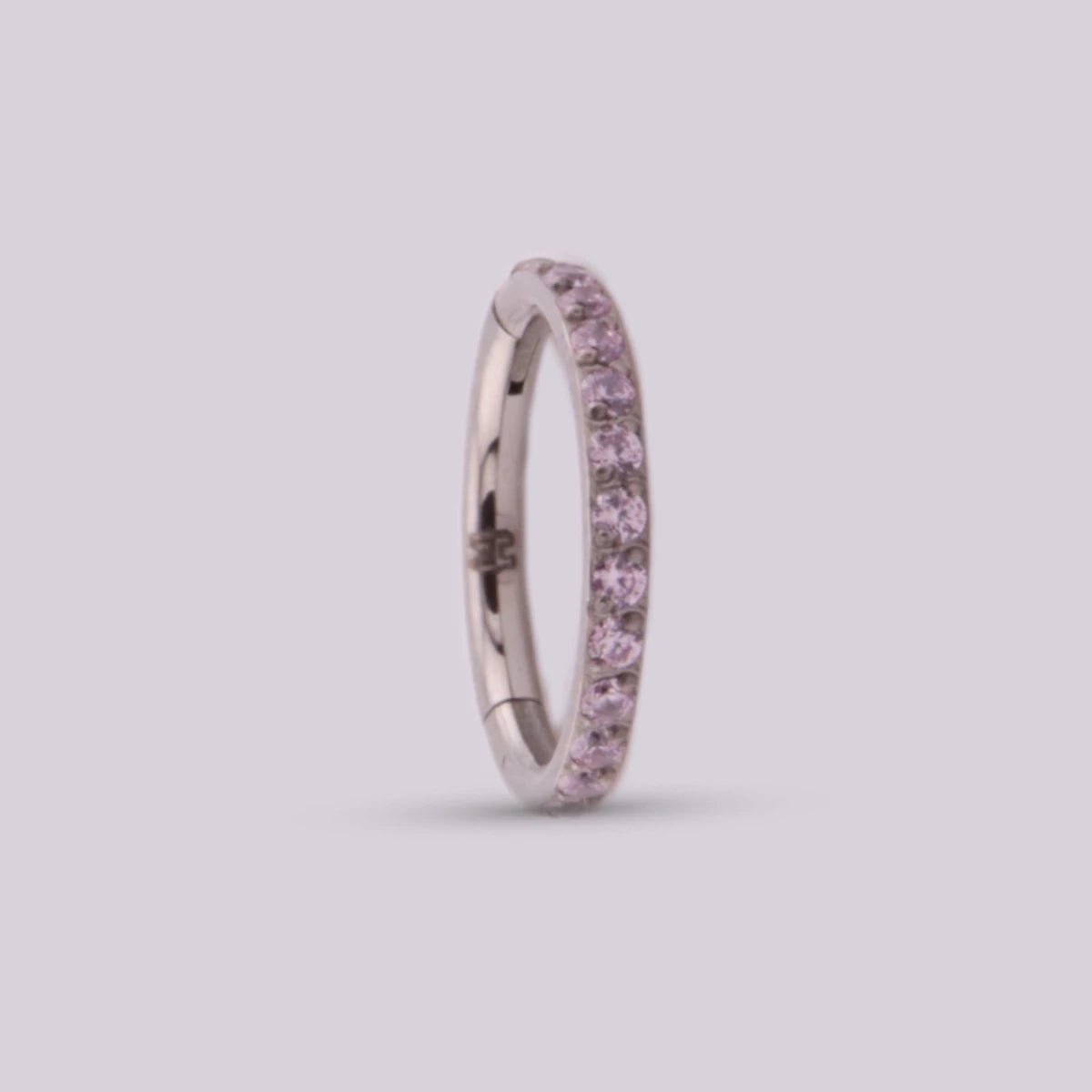 Joya en titanio zircon Pink - Helix Body Jewelry - Tienda Online de Piercings