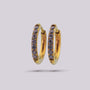 Candonga para Lóbulo en Titanio - Dorado y VM - Helix Body Jewelry - Tienda Online de Piercings