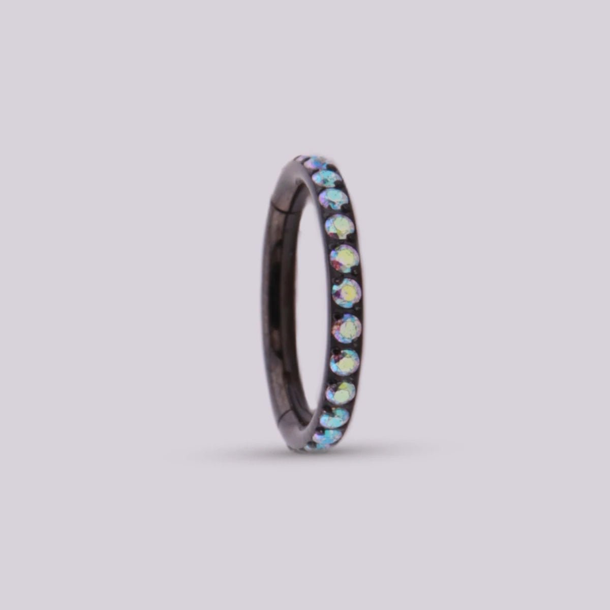 Clicker Black - Helix Body Jewelry - Tienda Online de Piercings