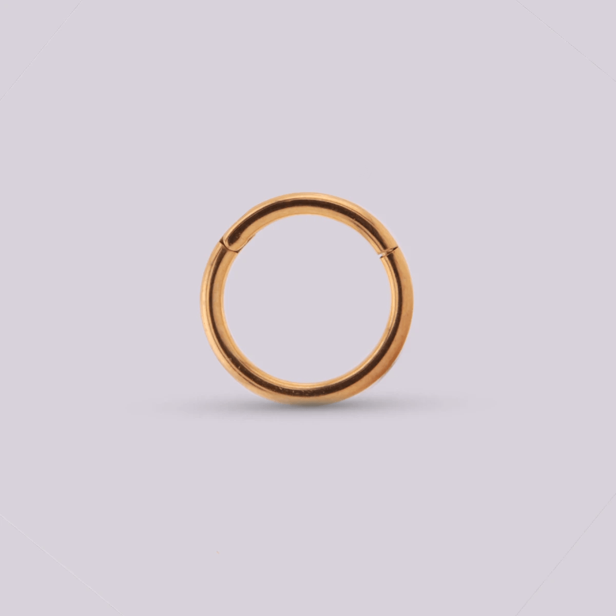 Joya para piercing Clicker Dorado - Helix Body Jewelry - Tienda Online de Piercings