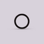 Aro con sistema Clicker Negro - Helix Body Jewelry - Tienda Online de Piercings