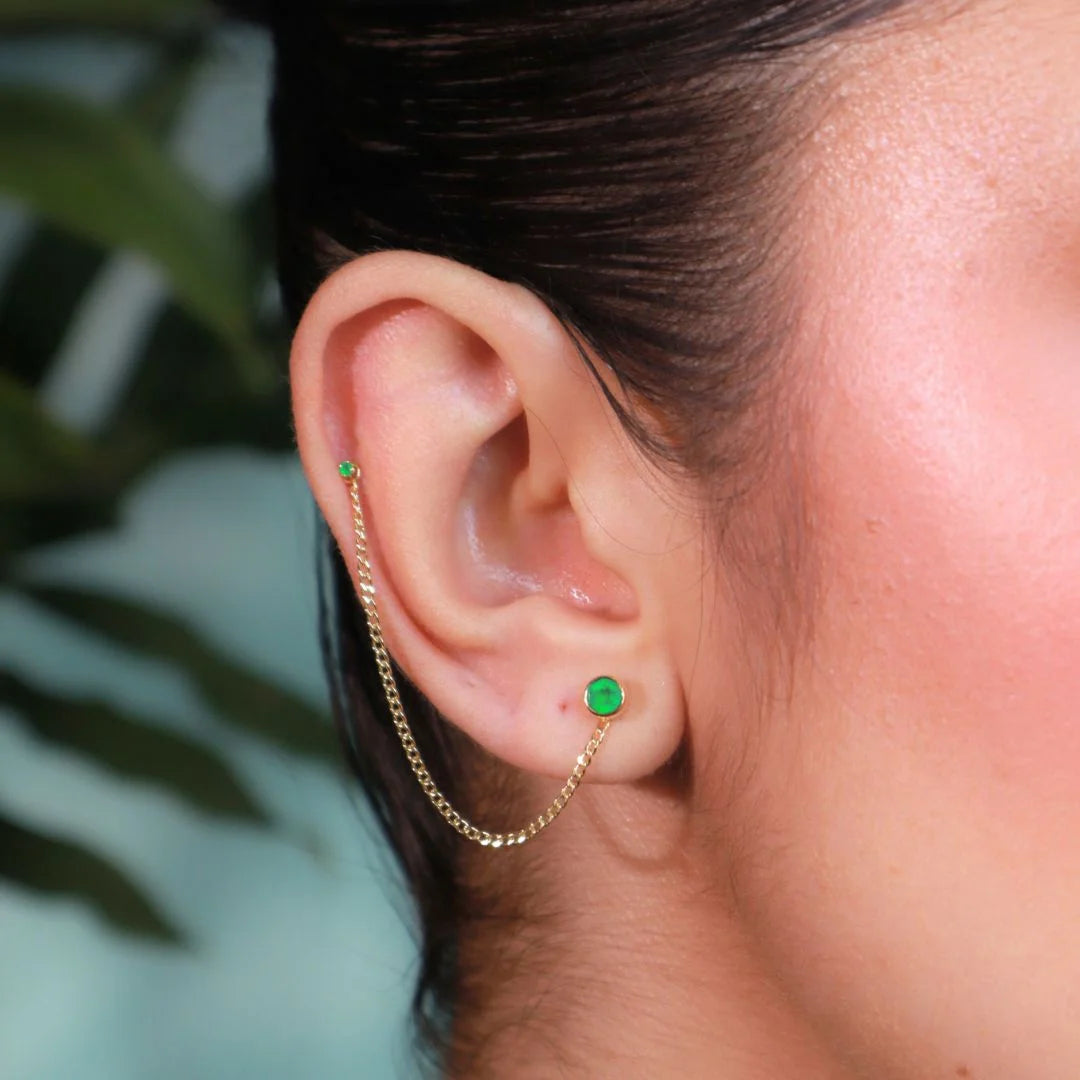 Cadena Cubana Oro Italiano 70mm