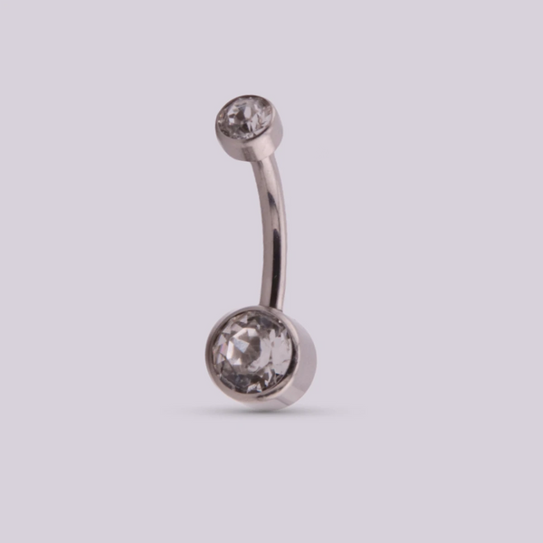 Crystal Navel Piercing