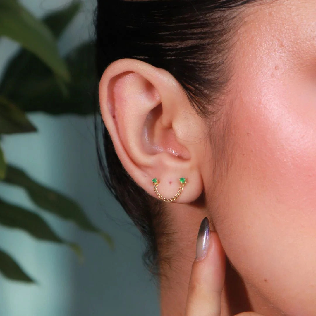 Cadena Corta Cubana Oro Italiano