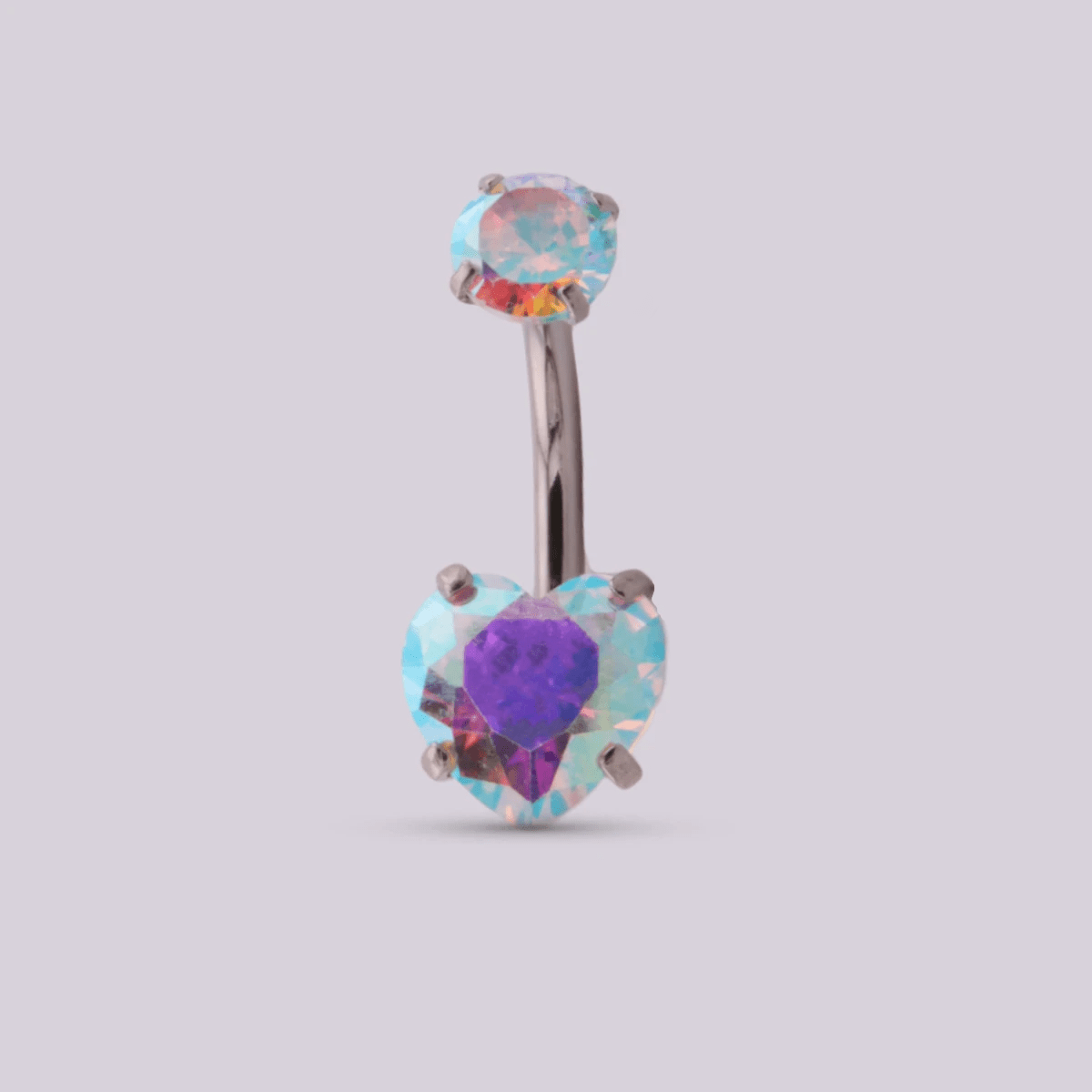 Piercing Ombligo Corazón AB - Helix Body Jewelry - Tienda Online de Piercings