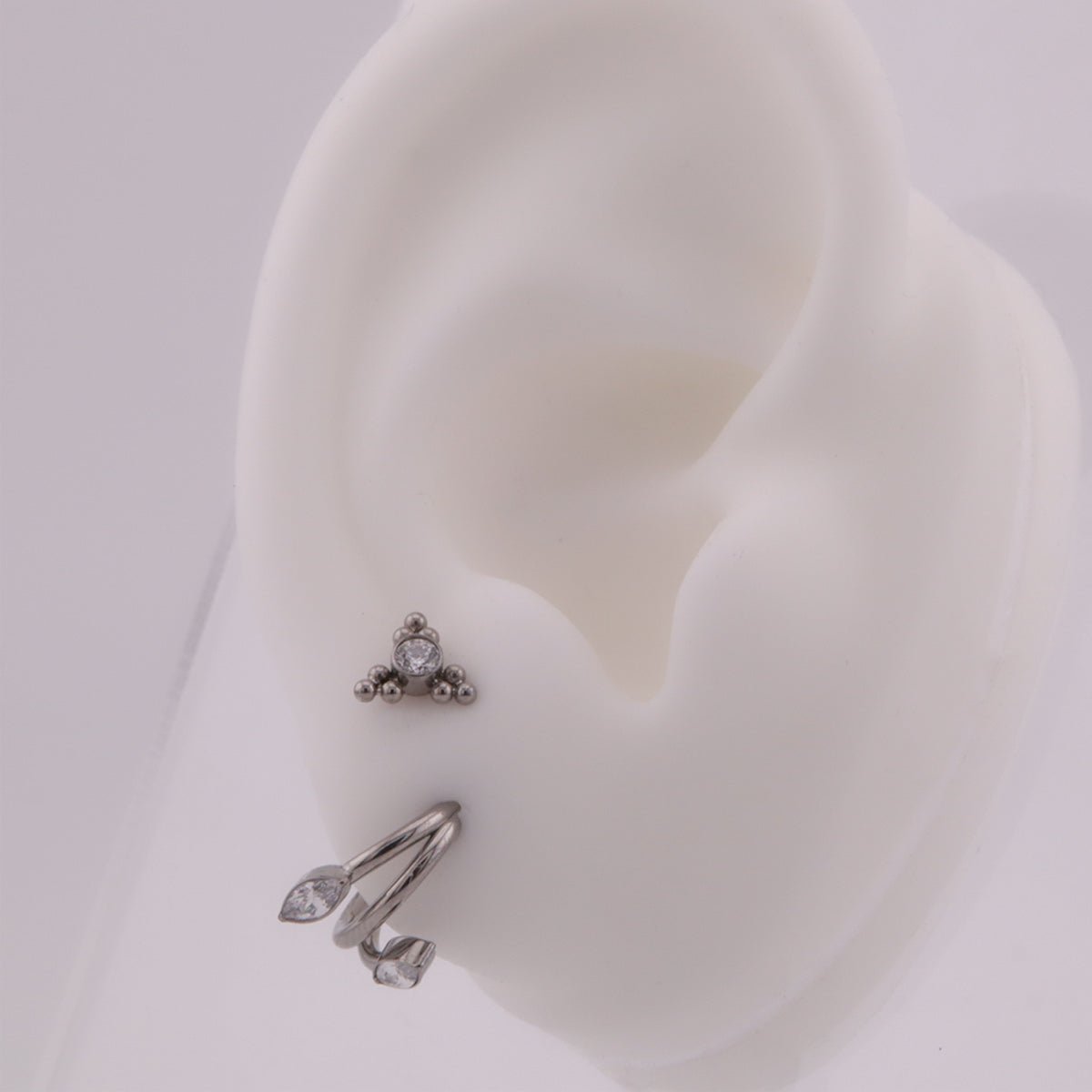 Set Sofi Silver - Helix Body Jewelry - Tienda Online de Piercings