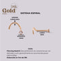 Joya para nostril con diamante - Helix Body Jewelry - Tienda Online de Piercings
