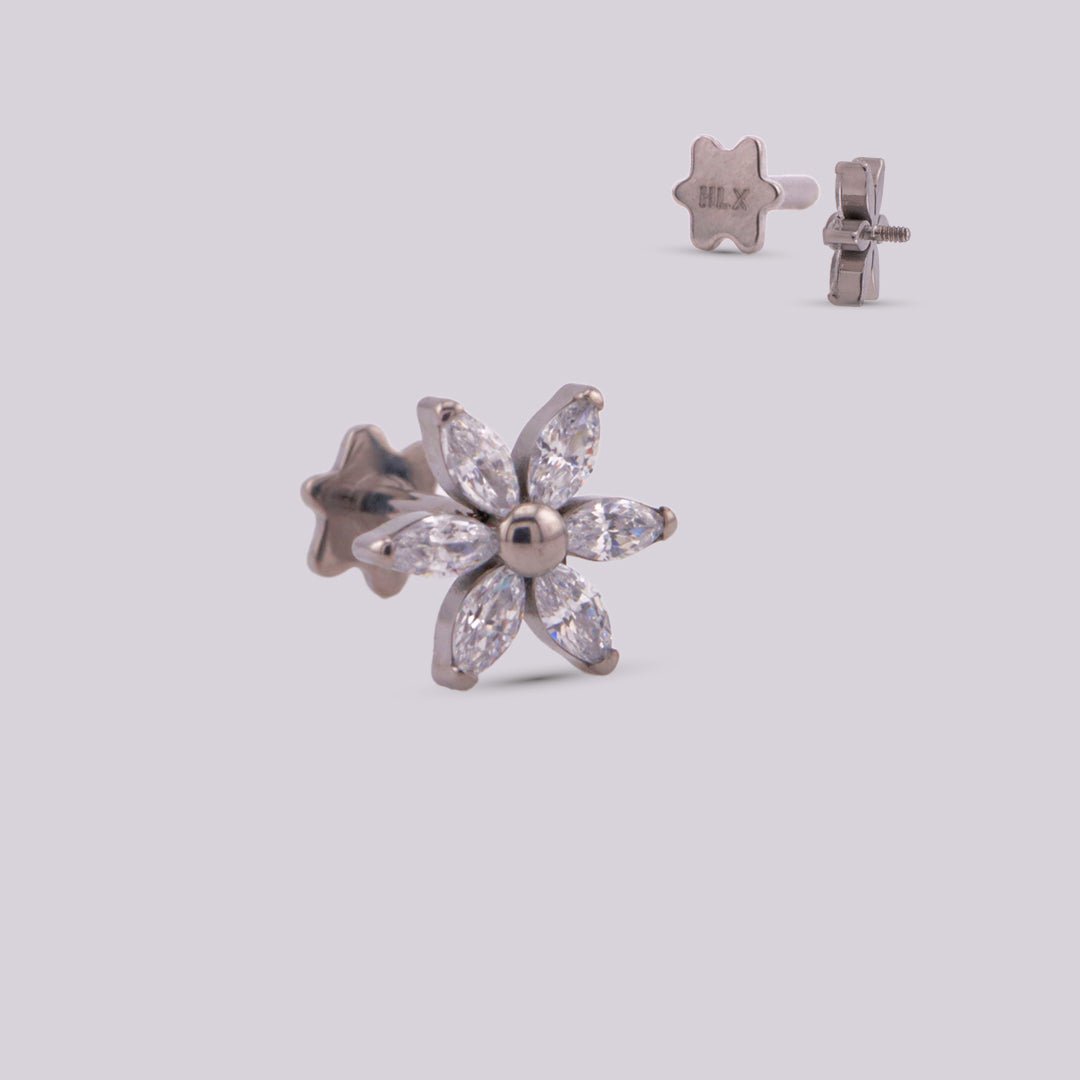 Piercing en titanio Azalea - Helix Body Jewelry - Tienda Online de Piercings