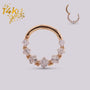 Joya para oreja en Oro Luxury Persei - Helix Body Jewelry - Tienda Online de Piercings