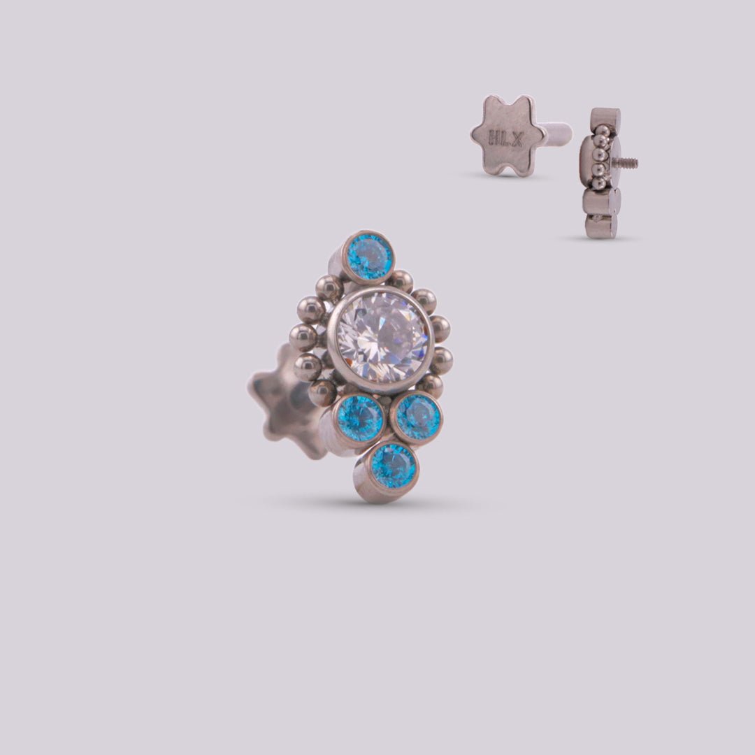 Joya para piercing en titanio Ariel - Helix Body Jewelry - Tienda Online de Piercings