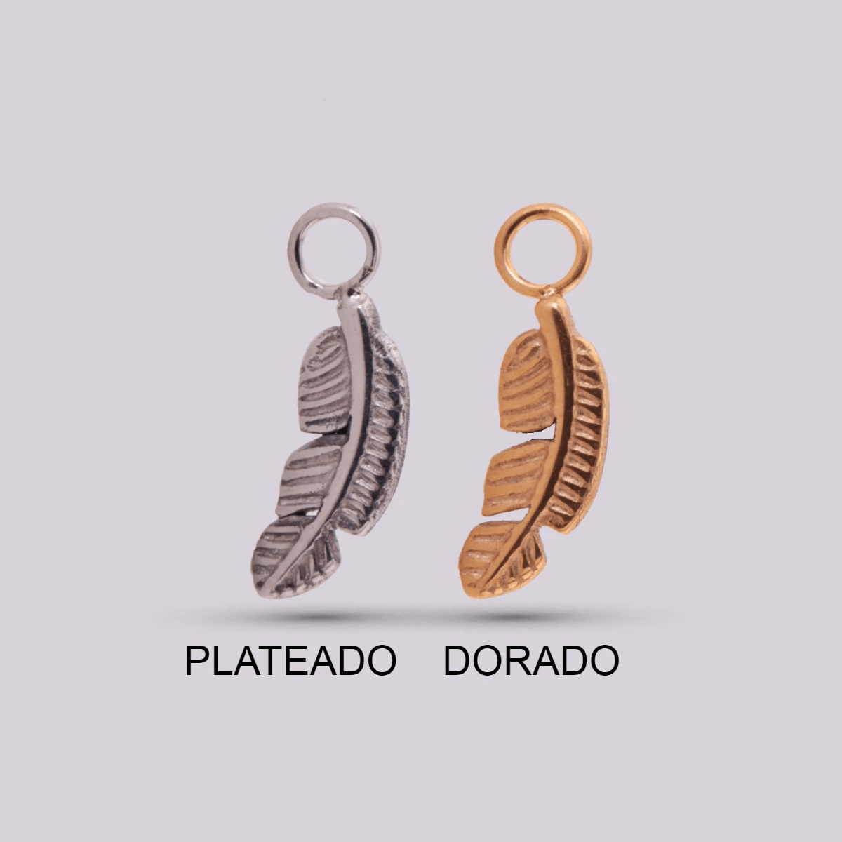 Charm Hoja - Helix Body Jewelry - Tienda Online de Piercings