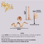 Luxury Sily | Oro 14K - Helix Body Jewelry - Tienda Online de Piercings