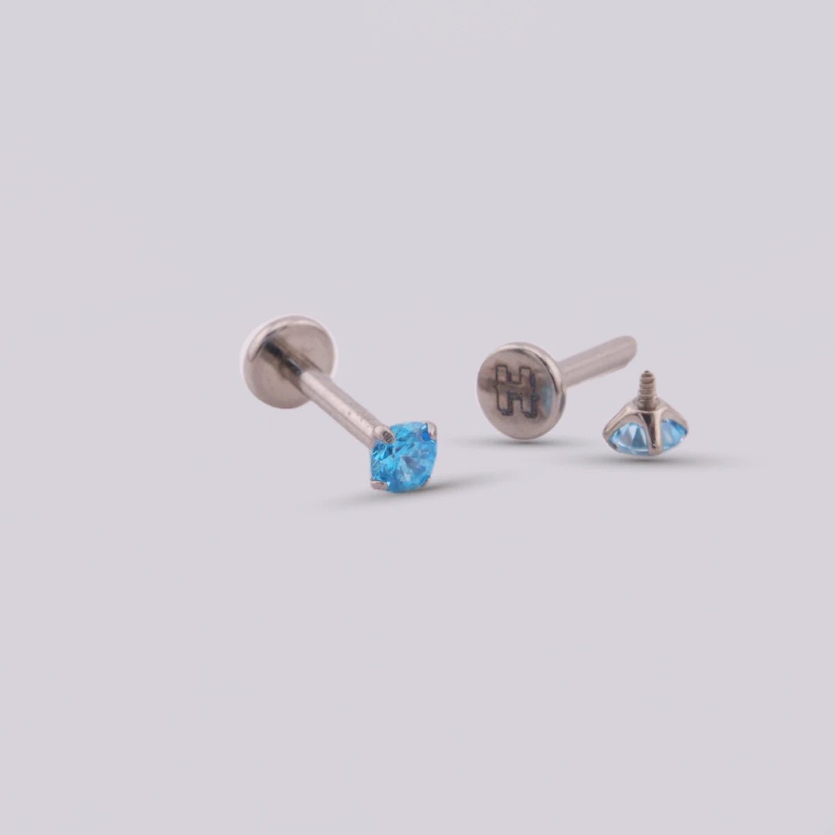 Joya para piercing de oreja - Sparkly Colors - Helix Body Jewelry - Tienda Online de Piercings