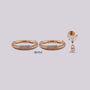 Set de Aretes en Titanio Libia - Helix Body Jewelry - Tienda Online de Piercings