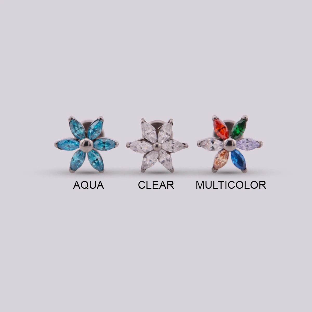 Piercing en titanio Azalea - Helix Body Jewelry - Tienda Online de Piercings