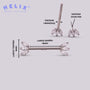 Nipple Fiori - Helix Body Jewelry - Tienda Online de Piercings