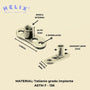 Microdermal Opalo #17 - Helix Body Jewelry - Tienda Online de Piercings