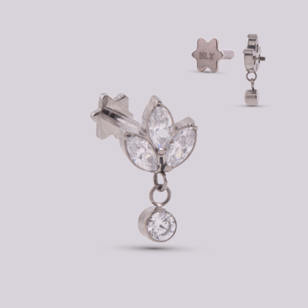 Labret Loto - Helix Body Jewelry - Tienda Online de Piercings