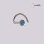 Piercing Nariz Aqua - Helix Body Jewelry - Tienda Online de Piercings