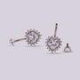 Piercing Ombligo Corazon Queen Plateado - Helix Body Jewelry - Tienda Online de Piercings