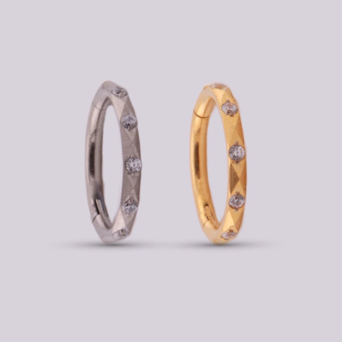 Aro para piercing oreja Lizz - Helix Body Jewelry - Tienda Online de Piercings