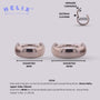 Arete para oreja - Vertix - Helix Body Jewelry - Tienda Online de Piercings