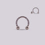 Joya herradura zircon - Helix Body Jewelry - Tienda Online de Piercings